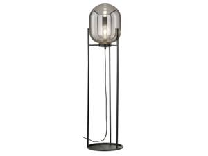 Kleine Tripod Stehlampe dimmbar 110cm Schwarz - Glas - Metall - 28 x 110 x 28 cm