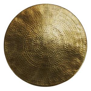 Couchtisch Ø 60x30,5 cm Gold, Aluminium Gold - Metall - 72 x 30 x 72 cm