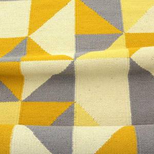 Tapis kilim SCANDIN Jaune - 140 x 190 cm