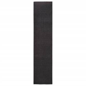 Sisalteppich 3032244-1 Schwarz - 80 x 350 cm