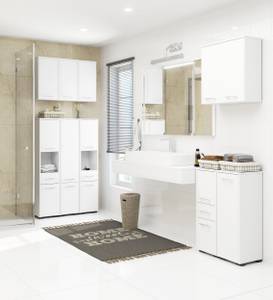 Armoire salle de bains FIN W30 Blanc