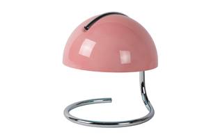 Dekorative Tischleuchte CATO Pink - Silber