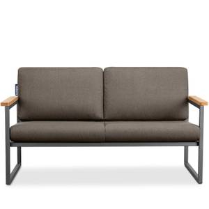 Gartensofa TRIBO 2-Personen Anthrazit - Beige