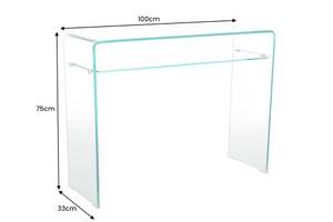 Konsolentisch FANTOME Glas - 100 x 75 x 33 cm