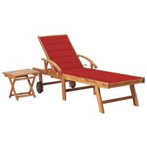 Chaise longue 3007889-2 Rouge