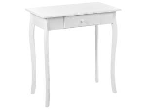 Table d'entrée ALBIA Blanc - Bois manufacturé - 75 x 76 x 40 cm