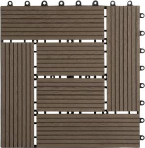 Terrassenfliesen Magdalena (6Pcs) Braun