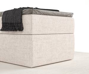 Boxspringbett Aster Beige - Breite: 90 cm - H3