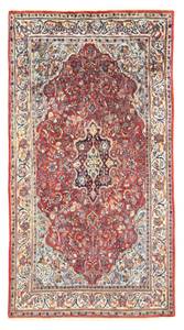 Sarough - 240x135cm Rot - Naturfaser - 135 x 1 x 240 cm