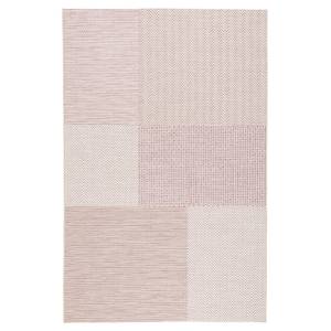 In- und Outdoor Teppich Cape Cod Pink - Textil - 140 x 1 x 200 cm