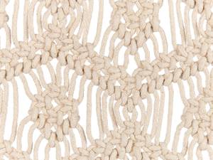 Suspension murale en tissu KALERI Beige - Fibres naturelles - 56 x 102 x 1 cm