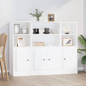 Highboard 3er Set DE7947 Weiß