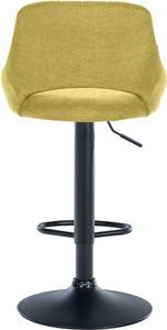 Tabouret de bar Milet Lot de 2 Noir - Vert