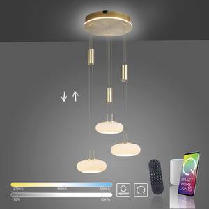 LED Pendellampe Q ETIENNE Smart Home Messing - Kunststoff - 35 x 200 x 350 cm