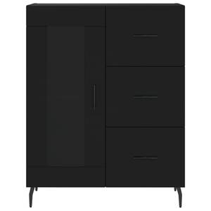 Highboard DE8266 Schwarz - Holzwerkstoff - 34 x 180 x 70 cm