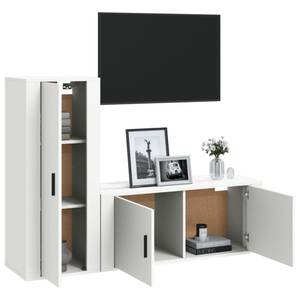 TV-Schrank 2er Set D320 Weiß