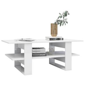 Couchtisch 299347 Weiß - Holzwerkstoff - 110 x 42 x 55 cm