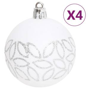 Weihnachtskugel-Set (70-teilig) 3028561 Silber - Weiß