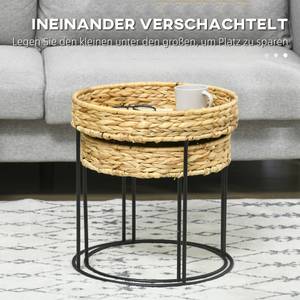 Couchtisch 839-807V00BG Braun - Metall - 45 x 46 x 45 cm