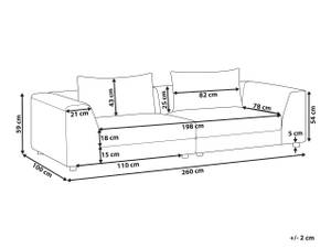 3-Sitzer Sofa LERMON Beige