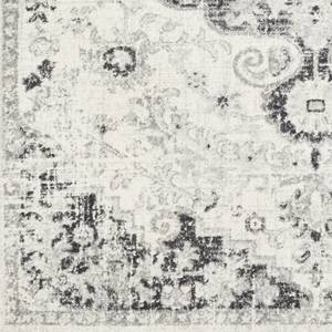 Kurzflorteppich MUNICH Grau - Kunststoff - Textil - 200 x 1 x 275 cm