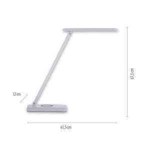 Schreibtischleuchte FLORENTINA Matière plastique - 1 ampoule - Blanc