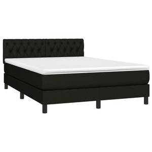 Boxspringbett 3017265-23 Schwarz - 144 x 203 cm