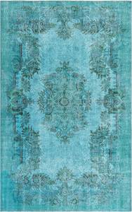 Tapis Ultra Vintage LXXIII Bleu - Textile - 185 x 1 x 300 cm