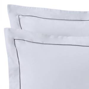 Kissenbezug Karakol Weiß - Textil - 80 x 1 x 40 cm