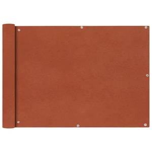 Écran de balcon 3016497-7 Brun rouge - Largeur : 75 cm