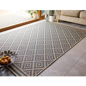 Tapis intérieur extérieur MORETTI Anthracite - 200 x 290 cm