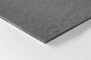 Fußmatte grau-braun Grau - Textil - 90 x 60 x 4 cm