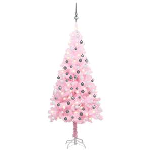 künstlicher Weihnachtsbaum 3009438-3 Grau - Pink - Weiß - 65 x 120 x 65 cm