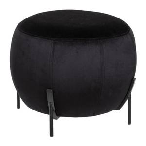 Sitzsack CALABAZA Schwarz - Massivholz - 42 x 38 x 42 cm