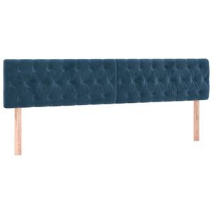 Lit à sommier tapissier 3017268-18 Bleu foncé - Largeur : 180 cm