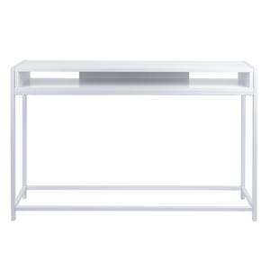 Table console Fushion Blanc - Métal - 122 x 81 x 30 cm