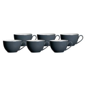 Kaffeetassen Doppio 6er Set Anthrazit