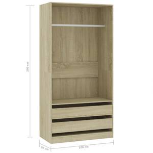 Kleiderschrank 299611 Braun