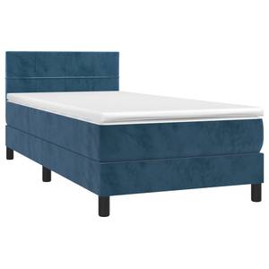 Boxspringbett 3017268-7 Dunkelblau - 90 x 203 cm