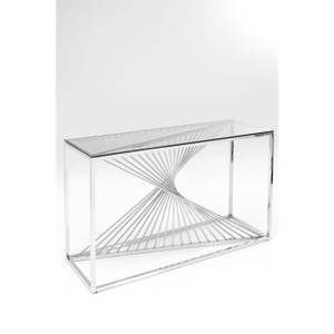 Console Laser Argenté - Métal - 120 x 78 x 40 cm