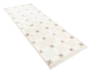 Läufer Teppich Darya CMXXXVII Beige - Textil - 81 x 1 x 211 cm