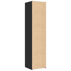 Highboard DE1912 Schwarz - Holzwerkstoff - 43 x 185 x 45 cm