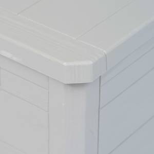 Garten-Aufbewahrungsbox Grau - Kunststoff - 45 x 56 x 117 cm