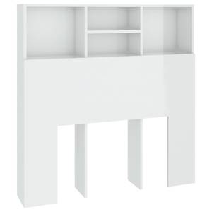 Armoire de tête de lit 3013697 Blanc brillant