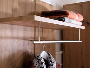 Garderobe Tortona 12-OK Weiß - Holzwerkstoff - Holzart/Dekor - 140 x 197 x 38 cm