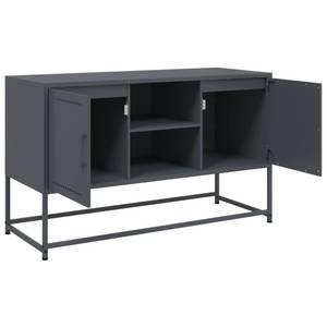 Highboard DE7765 Grün - Metall - 39 x 123 x 36 cm