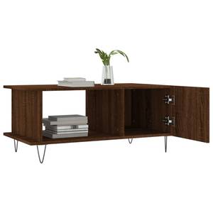 Couchtisch D511 Eiche Schwarzbraun Dekor