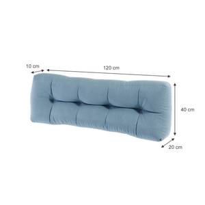 Coussin dossie Classic bleu glacé Bleu clair