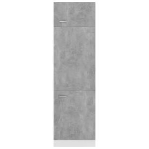 Armoire de réfrigérateur 3016496-14 Gris - Gris minéral - Blanc