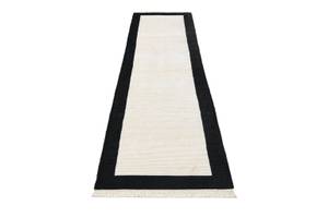 Tapis de passage Darya CDXLVI Noir - Textile - 79 x 1 x 307 cm